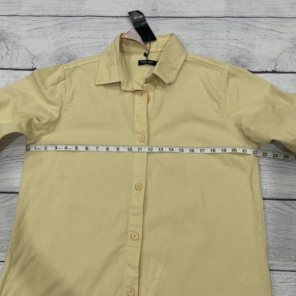 Nasty Gal Oversized Raw Hem Denim Shirt Jacket - Picture 7 of 10